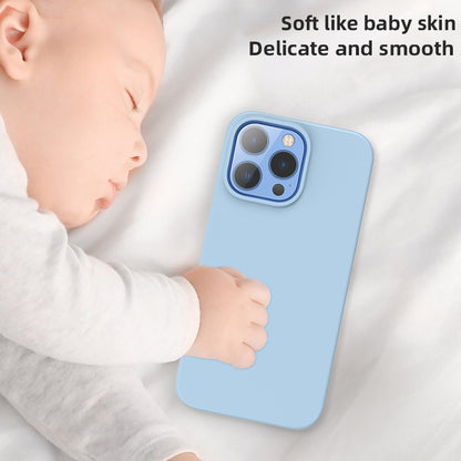 For iPhone 15 Pro Mutural Yuemu Series Liquid Silicone Phone Case(Dark Blue) by Mutural