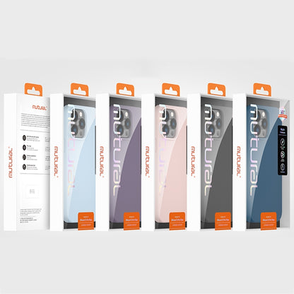 For iPhone 15 Pro Max Mutural Yuemu Series Liquid Silicone Phone Case(Purple) by Mutural