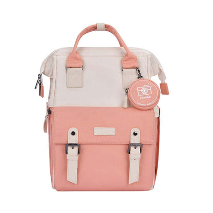 Cwatcun D87 Color Matching Camera Backpack Large Capacity Photography Bag, Size:38 x 31 x 20cm Small(Pink) by Cwatcun