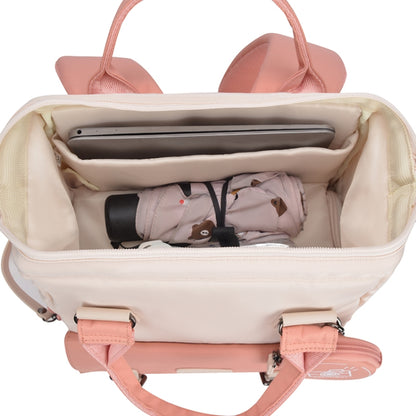 Cwatcun D87 Color Matching Camera Backpack Large Capacity Photography Bag, Size:40.5 x 35 x 20cm Large(Pink) by Cwatcun