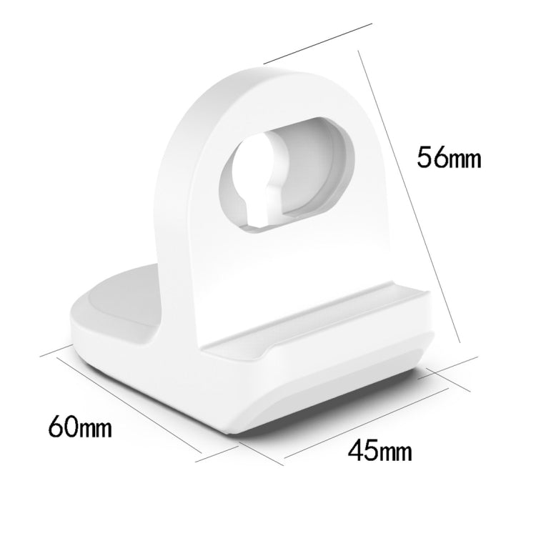 For Amazfit Active Smart Watch Silicone Charging Bracket without Charging Cable(White) by bashfashion