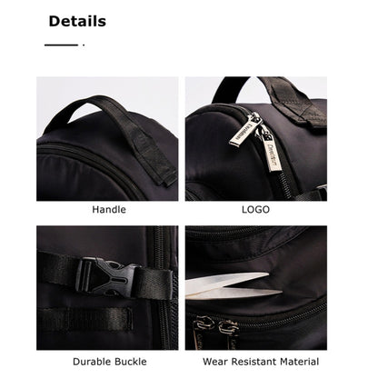 Cwatcun D111 Large Capacity Outdoor Professional Photography Backpack Shoulders Laptop Camera Bag, Size:56 x 33 x 18cm(Black) by Cwatcun