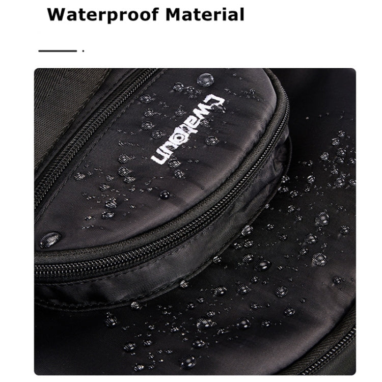 Cwatcun D111 Large Capacity Outdoor Professional Photography Backpack Shoulders Laptop Camera Bag, Size:56 x 33 x 18cm(Black) by Cwatcun