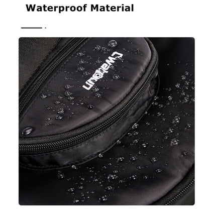 Cwatcun D111 Large Capacity Outdoor Professional Photography Backpack Shoulders Laptop Camera Bag, Size:56 x 33 x 18cm(Black) by Cwatcun