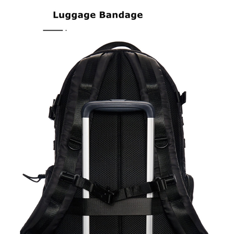 Cwatcun D111 Large Capacity Outdoor Professional Photography Backpack Shoulders Laptop Camera Bag, Size:56 x 33 x 18cm(Black) by Cwatcun