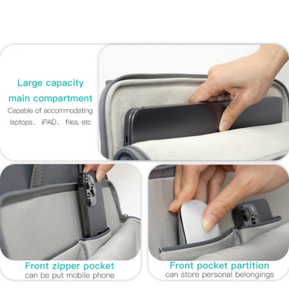 Yesido WB35 16 inch Waterproof Oxford Cloth Laptop Bag(Blue) by Yesido