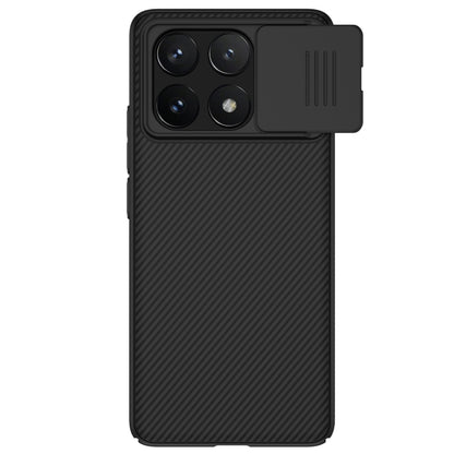 For Xiaomi Redmi K70E / Poco X6 Pro 5G NILLKIN Black Mirror Series Camshield PC Phone Case(Black) by NILLKIN