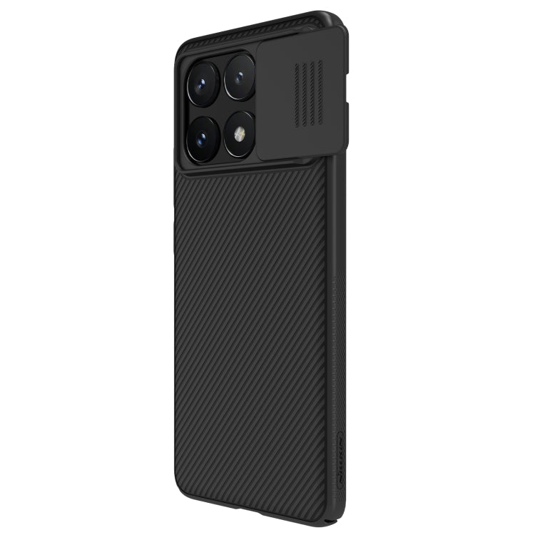 For Xiaomi Redmi K70E / Poco X6 Pro 5G NILLKIN Black Mirror Series Camshield PC Phone Case(Black) by NILLKIN
