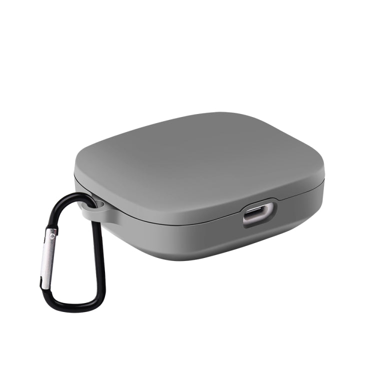 For Xiaomi Redmi Buds 5 Shockproof TPU Earphone Protective Case with Hook(Grey) by bashfashion