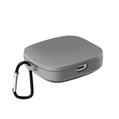 For Xiaomi Redmi Buds 5 Shockproof TPU Earphone Protective Case with Hook(Grey) by bashfashion