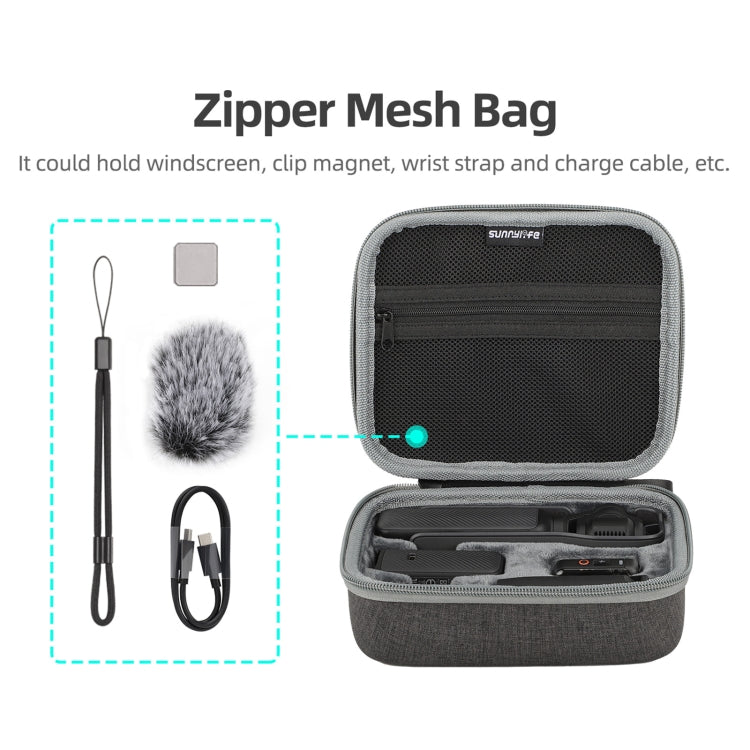 For DJI Osmo Pocket 3 Sunnylife Storage Case Box Full Set Bag by Sunnylife