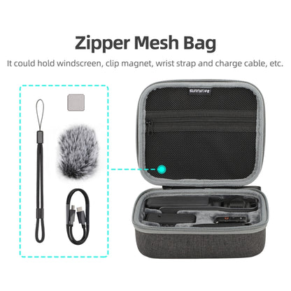 For DJI Osmo Pocket 3 Sunnylife Storage Case Box Full Set Bag by Sunnylife