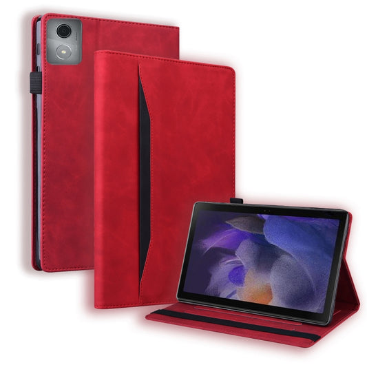 For Lenovo Tab K11 Plus / M11 Plus Business Shockproof Horizontal Flip Leather Tablet Case(Red) by bashfashion