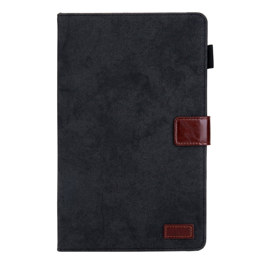 For Samsung Galaxy Tab A11 / A9 Cloth Texture Leather Tablet Case(Black) by bashfashion