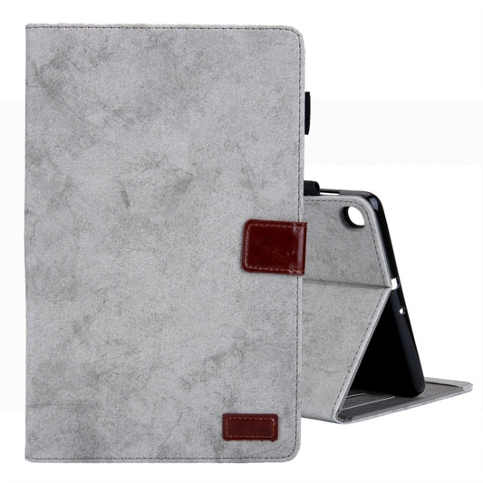 For Samsung Galaxy Tab A11+ / A9+ Cloth Texture Leather Tablet Case(Grey) by bashfashion