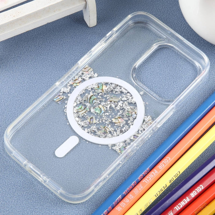 For iPhone 15 Pro Max DFANS DESIGN Magsafe Magnetic Starlight Shining Phone Case(Silver Foil Shell) by DFANS DESIGN