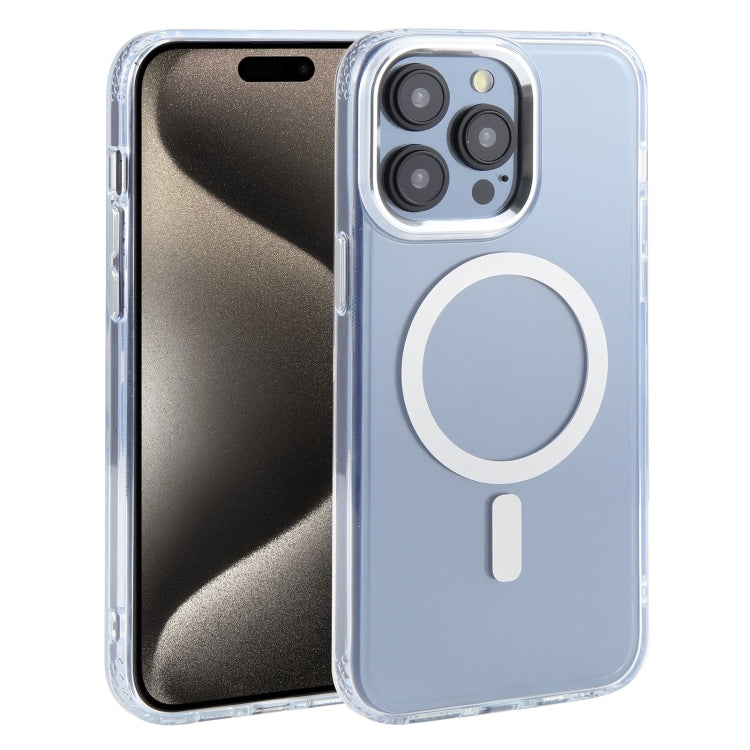 For iPhone 15 Pro DFANS DESIGN Magsafe Magnetic Phone Case(Transparent) by DFANS DESIGN