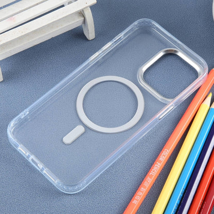 For iPhone 15 Pro DFANS DESIGN Magsafe Magnetic Phone Case(Transparent) by DFANS DESIGN