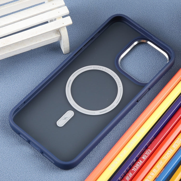 For iPhone 15 Pro Max DFANS DESIGN Magsafe Magnetic Phone Case(Blue) by DFANS DESIGN