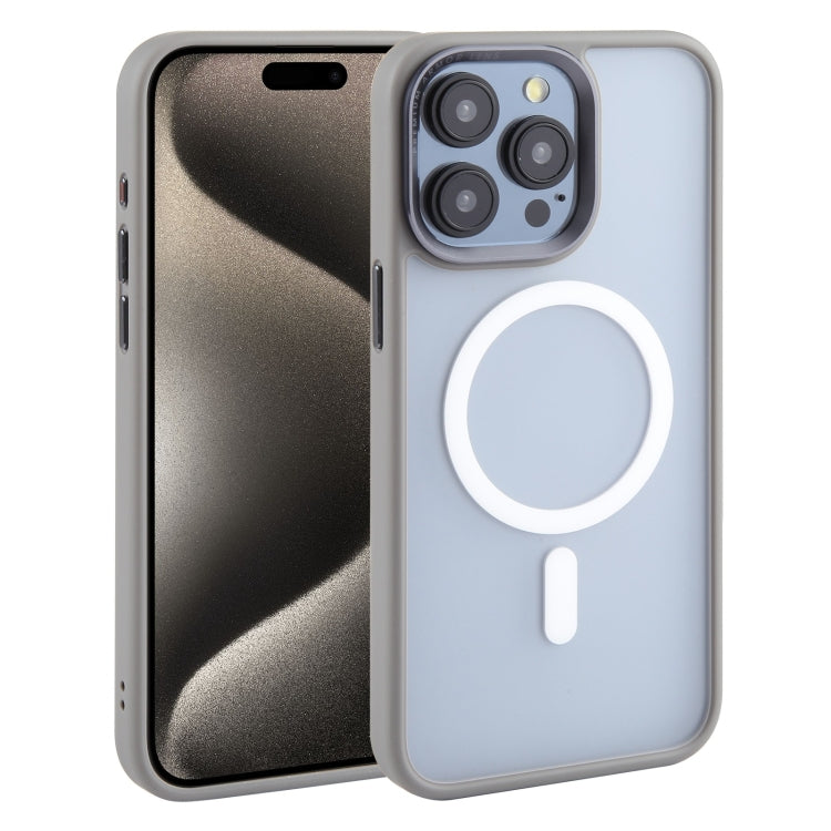 For iPhone 15 Pro Max DFANS DESIGN Magsafe Magnetic Phone Case(Grey) by DFANS DESIGN