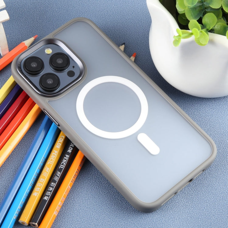 For iPhone 15 Pro Max DFANS DESIGN Magsafe Magnetic Phone Case(Grey) by DFANS DESIGN