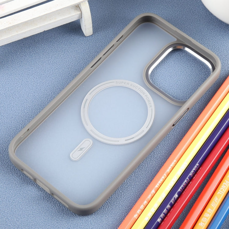 For iPhone 15 Pro Max DFANS DESIGN Magsafe Magnetic Phone Case(Grey) by DFANS DESIGN