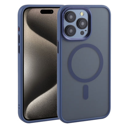 For iPhone 15 Pro DFANS DESIGN Magsafe Magnetic Phone Case(Blue) by DFANS DESIGN