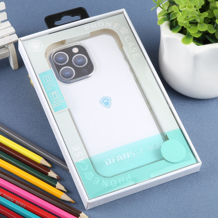 For iPhone 15 Pro DFANS DESIGN Shockproof Phone Case(Transparent) by DFANS DESIGN