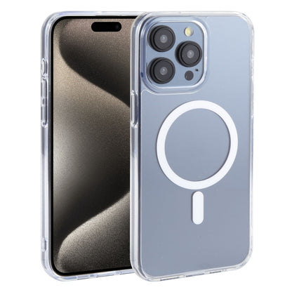 For iPhone 15 Pro Max DFANS DESIGN Magsafe Magnetic Phone Case(Transparent) by DFANS DESIGN