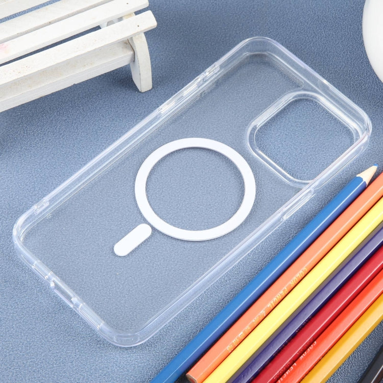 For iPhone 15 Pro DFANS DESIGN Magsafe Magnetic Phone Case(Transparent) by DFANS DESIGN
