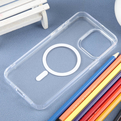 For iPhone 15 Pro DFANS DESIGN Magsafe Magnetic Phone Case(Transparent) by DFANS DESIGN