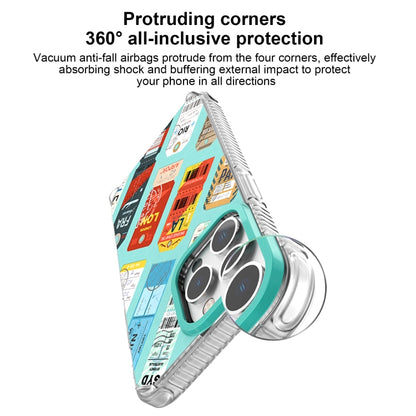 For iPhone 15 Pro Max Mutural Fusion Series Phone Case(Sky Blue) by Mutural