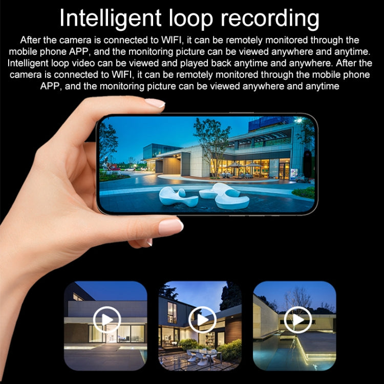 Yesido KM12 2.0MP Dual Lens Full Color HD Camera, Specification:UK Plug by Yesido