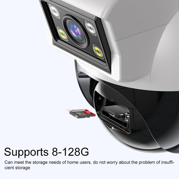 Yesido KM12 2.0MP Dual Lens Full Color HD Camera, Specification:EU Plug by Yesido