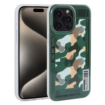 For iPhone 15 Pro Max Mutural Billboard Series Phone Case(Green) by Mutural