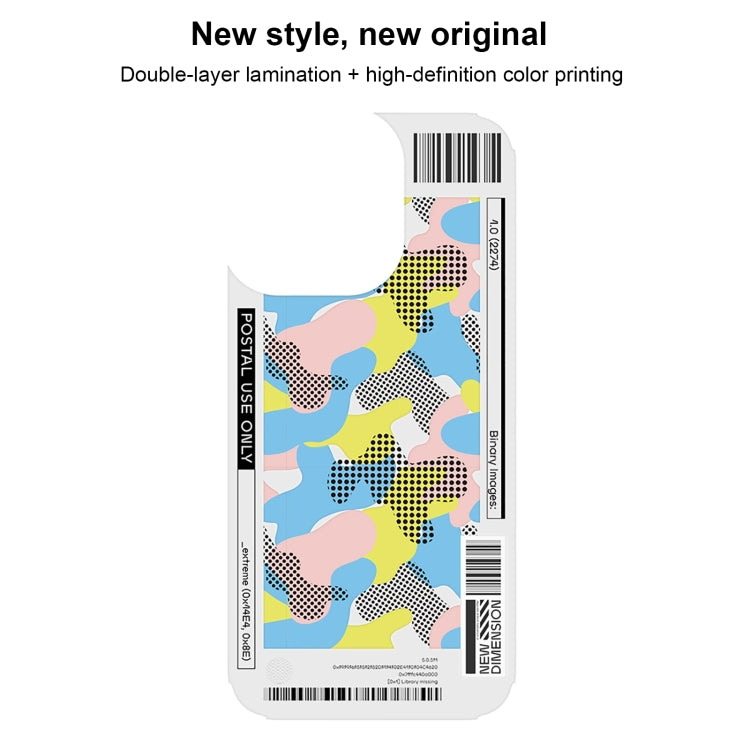 For iPhone 15 Pro Mutural Billboard Series Phone Case(Purple) by Mutural