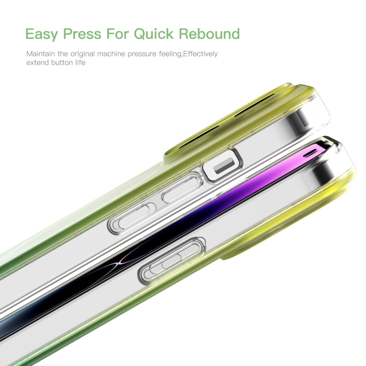 For iPhone 15 Pro Max Mutural MagSafe Magnetic Gradient Phone Case(Purple) by Mutural