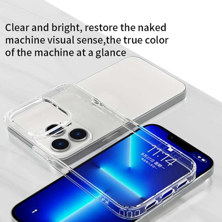 For iPhone 15 Pro Max Mutural Ice Series TPU Phone Case(Transparent) by Mutural