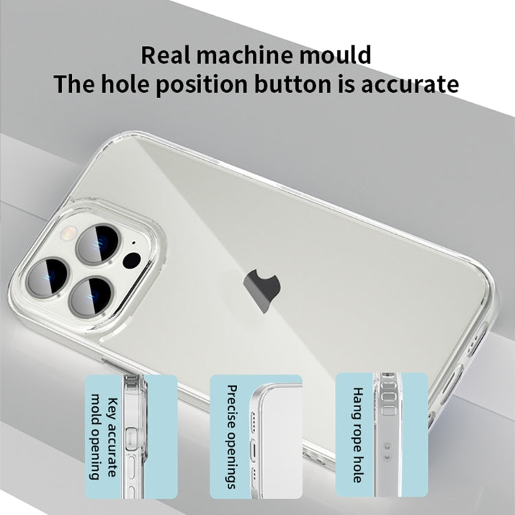 For iPhone 15 Pro Mutural Ice Series TPU Phone Case(Transparent) by Mutural