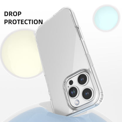 For iPhone 16 Pro Mutural Ice Series TPU Phone Case(Transparent) by Mutural