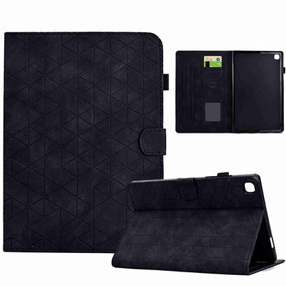 For Samsung Galaxy Tab A7 Lite T220 Rhombus TPU Leather Tablet Case(Black) by bashfashion