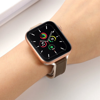 For Apple Watch Ultra 49mm Magnetic Folding Leather Silicone Watch Band(Starlight White) by bashfashion