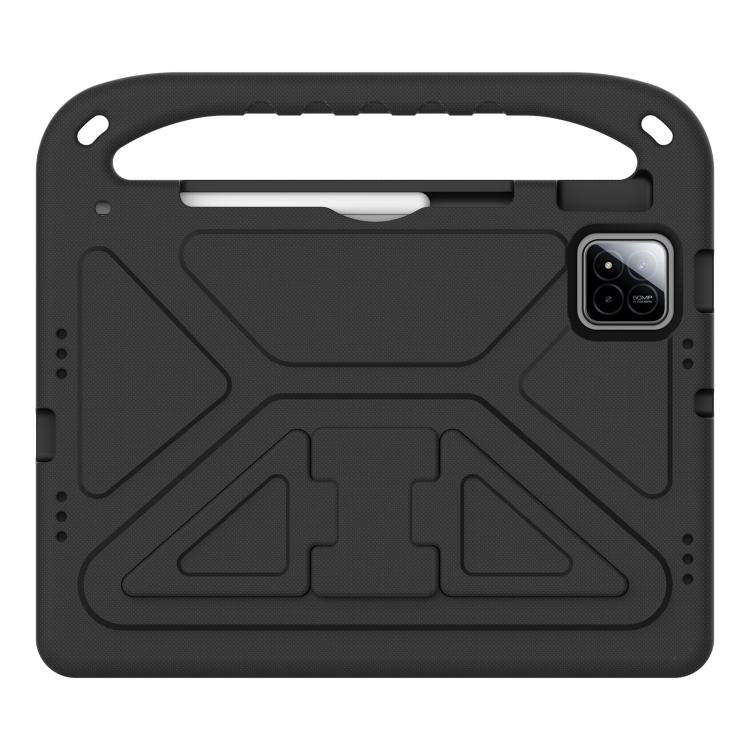 For Xiaomi Pad 7 / 7 Pro Handle EVA Shockproof Tablet Case with Holder(Black) by bashfashion