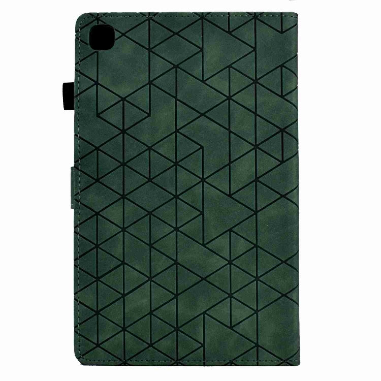 For iPad 10.2 Rhombus TPU Smart Leather Tablet Case(Green) by bashfashion