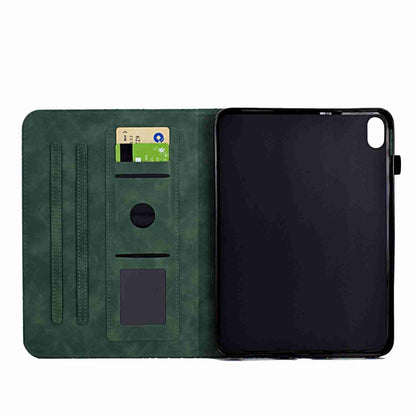 For iPad mini 2024 / mini 6 Rhombus TPU Smart Leather Tablet Case(Green) by bashfashion