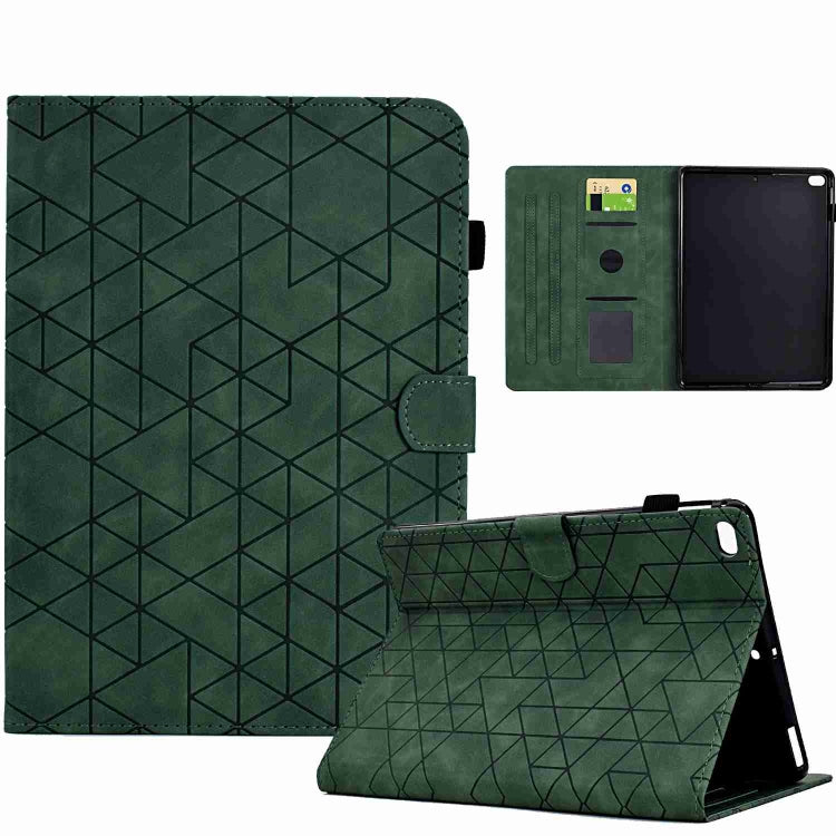For iPad mini 5/4/32/1 Rhombus TPU Smart Leather Tablet Case(Green) by bashfashion