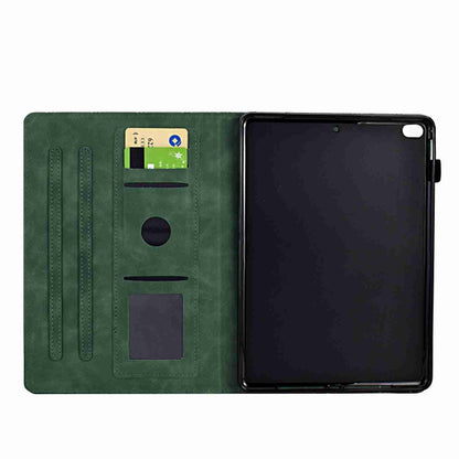 For iPad mini 5/4/32/1 Rhombus TPU Smart Leather Tablet Case(Green) by bashfashion