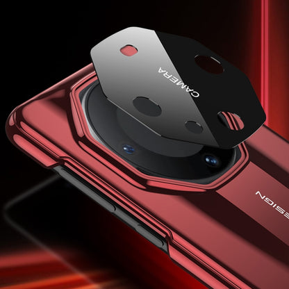 For Huawei Mate 60 Pro GKK Leather Supercar Shockproof Phone Case(Red) by GKK