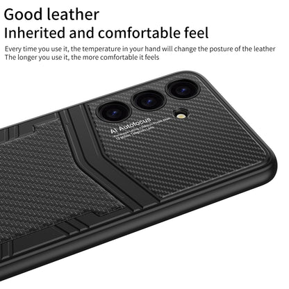 For Samsung Galaxy S24+ 5G GKK TPU + PU Full Coverage Phone Case(Alligator Texture) by GKK