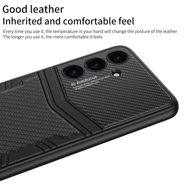 For Samsung Galaxy S24 5G GKK TPU + PU Full Coverage Phone Case(Alligator Texture) by GKK